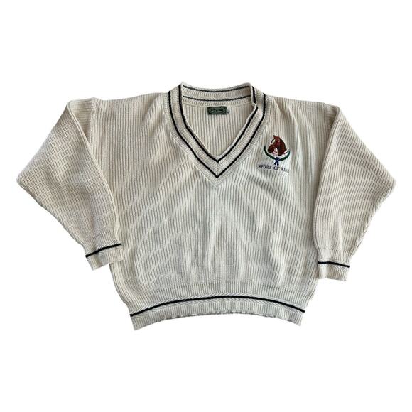 Sport‎ Of Kings Susquehanna Trail Outfitters V-Neck Sweater XL - Picture 1 of 7